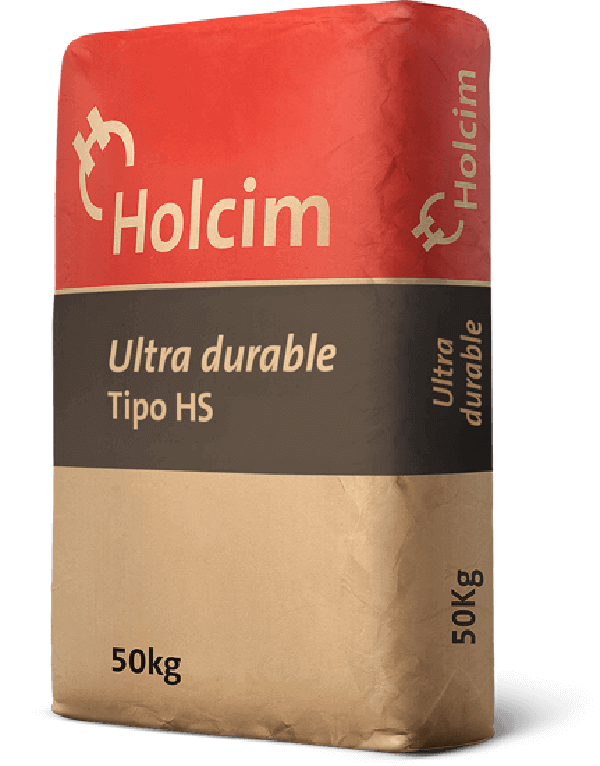 Cemento Holcim HS - resistente a sulfatos - Saco de 50 Kg