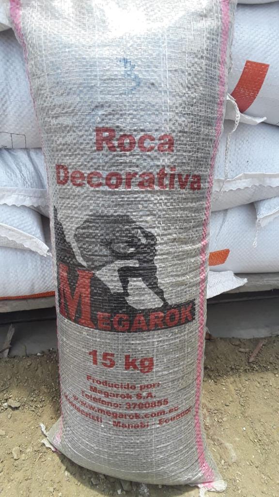 Piedra Decorativa - Saco de 15 Kg