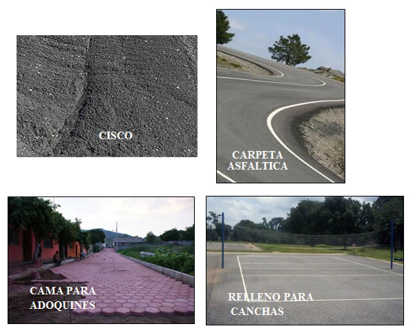 Arena No Lavada - Cisco para Asfalto Chorrillo