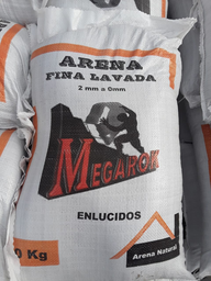 Arena Fina Lavada - Saco de 50 Kg